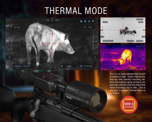 ATN THOR 4 384 4.5-18X 30MM Thermal Scope - Image 2