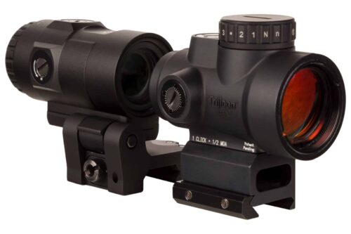 Trijicon MRO HD Magnifier & 2 MOA Red Dot Sight