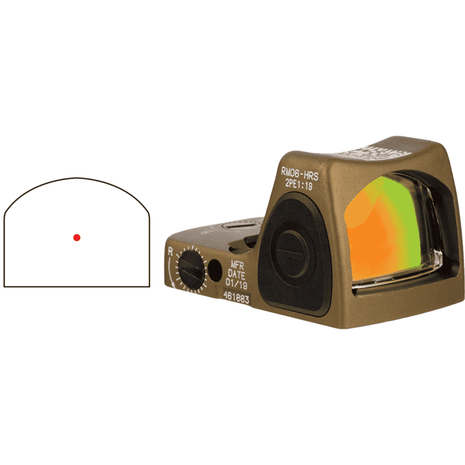 Trijicon RMR TYPE 2 FDE Red Dot Sight - Image 10