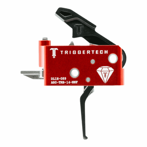 TriggerTech Diamond AR Black Two-Stage Flat 1.50-4.00 lbs