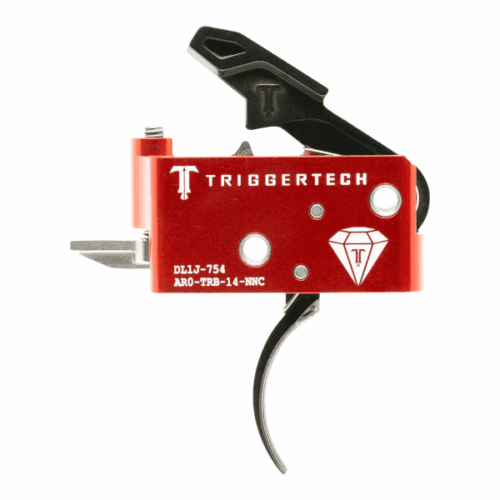 TriggerTech Diamond AR-15 Black Two-Stage Traditional Curved 1.50-4.0 lbs