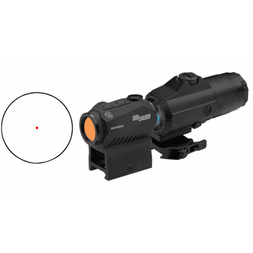 Sig Sauer Combo JULIET3 Magnifier & ROMEO5 1X20MM Red Dot Sight - Image 2