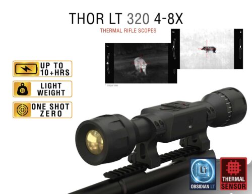 ATN THOR-LT 320 4-8X Thermal Scope - Image 4