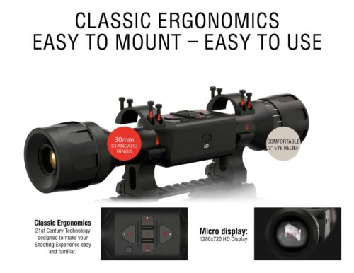 ATN THOR-LT 320 4-8X Thermal Scope - Image 5