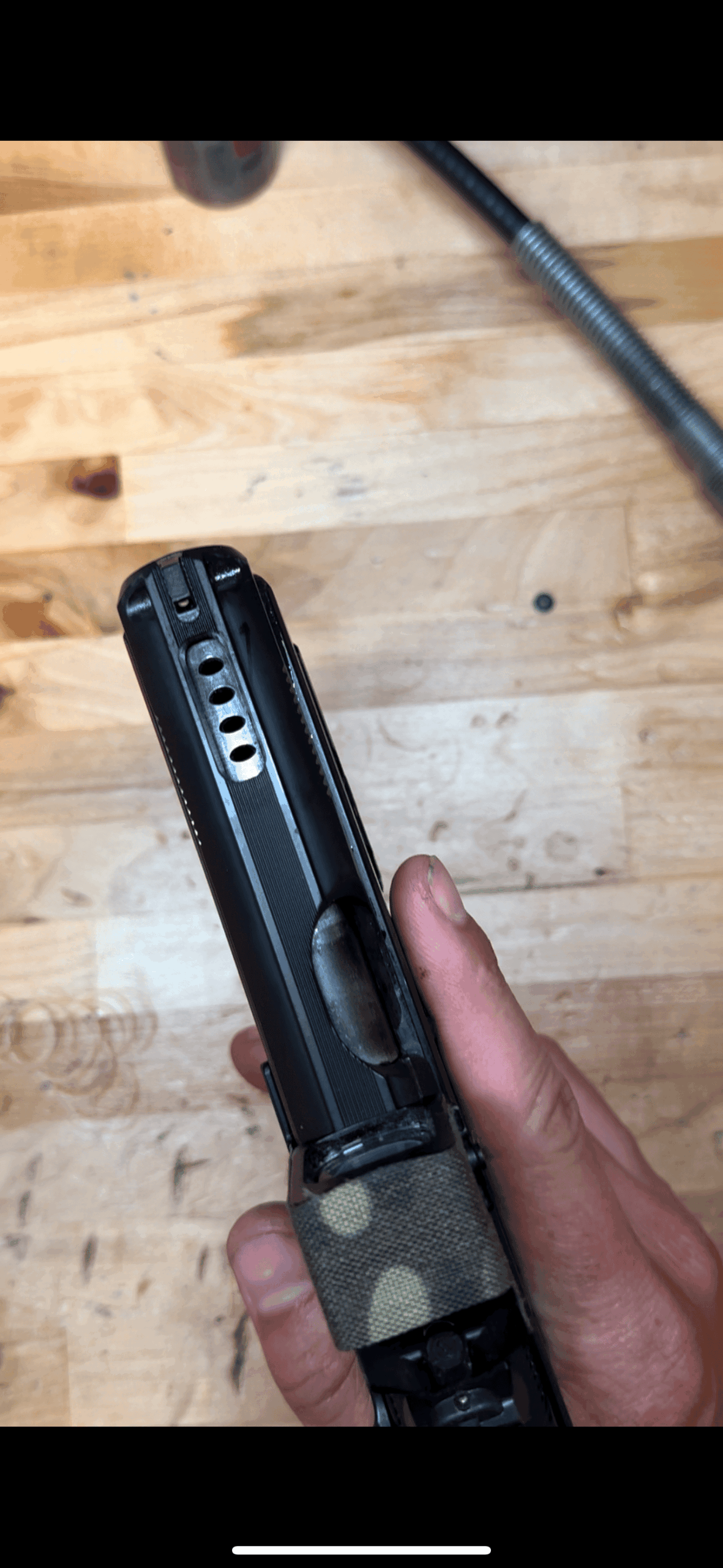 CZ 75 Single Row Oval Ports