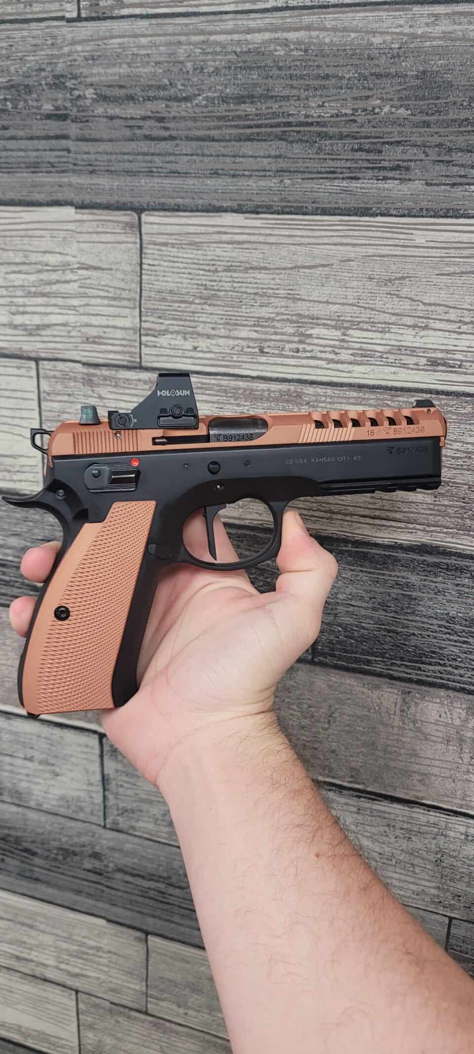CZ 75 RMSC / Holosun K Optic Cut - Image 3